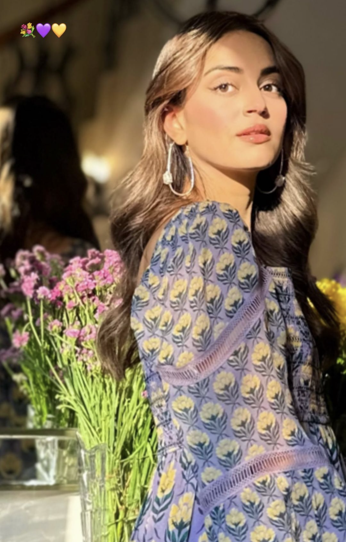 Mia hoops in oval - Silver