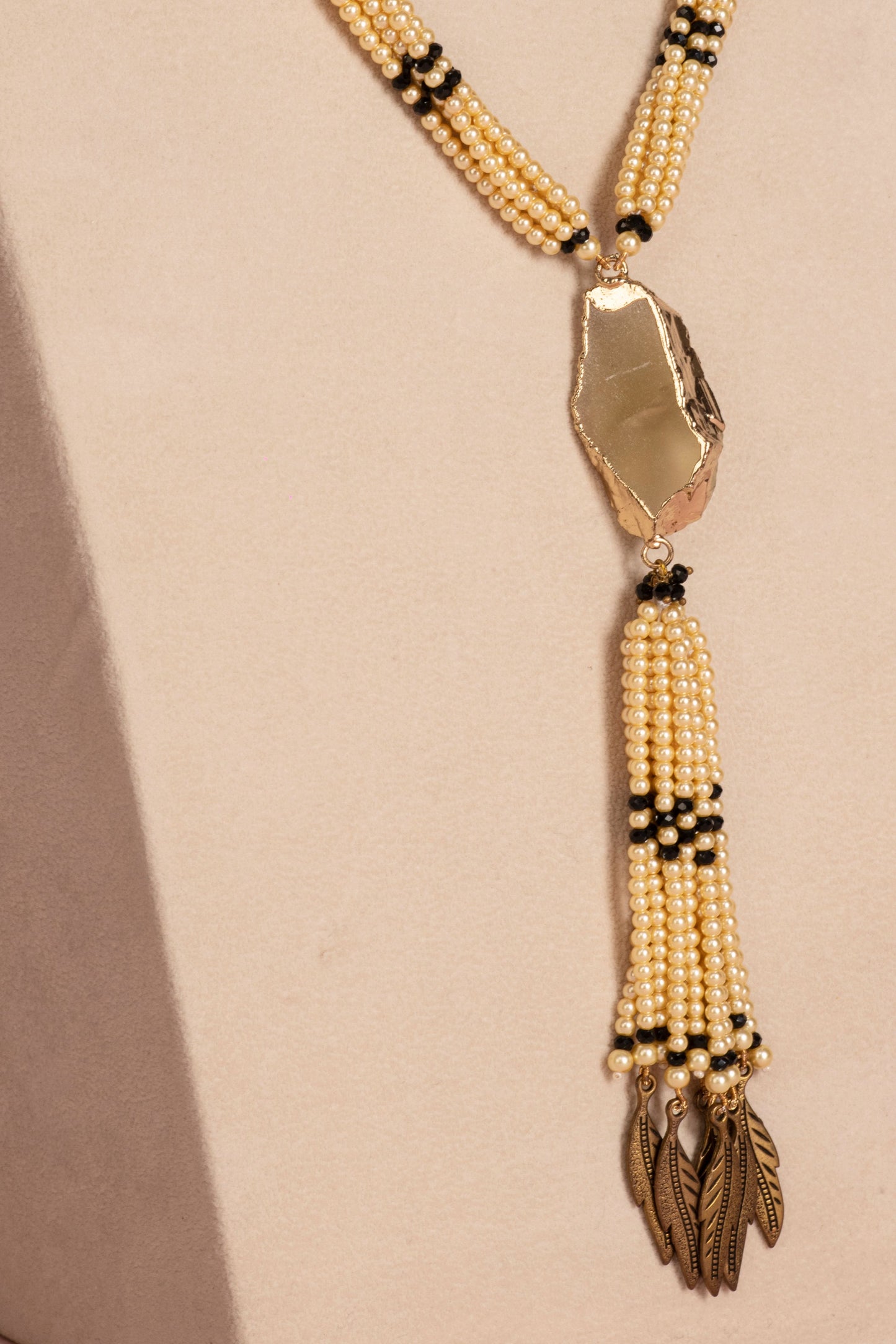 Black Onyx and White Pearls