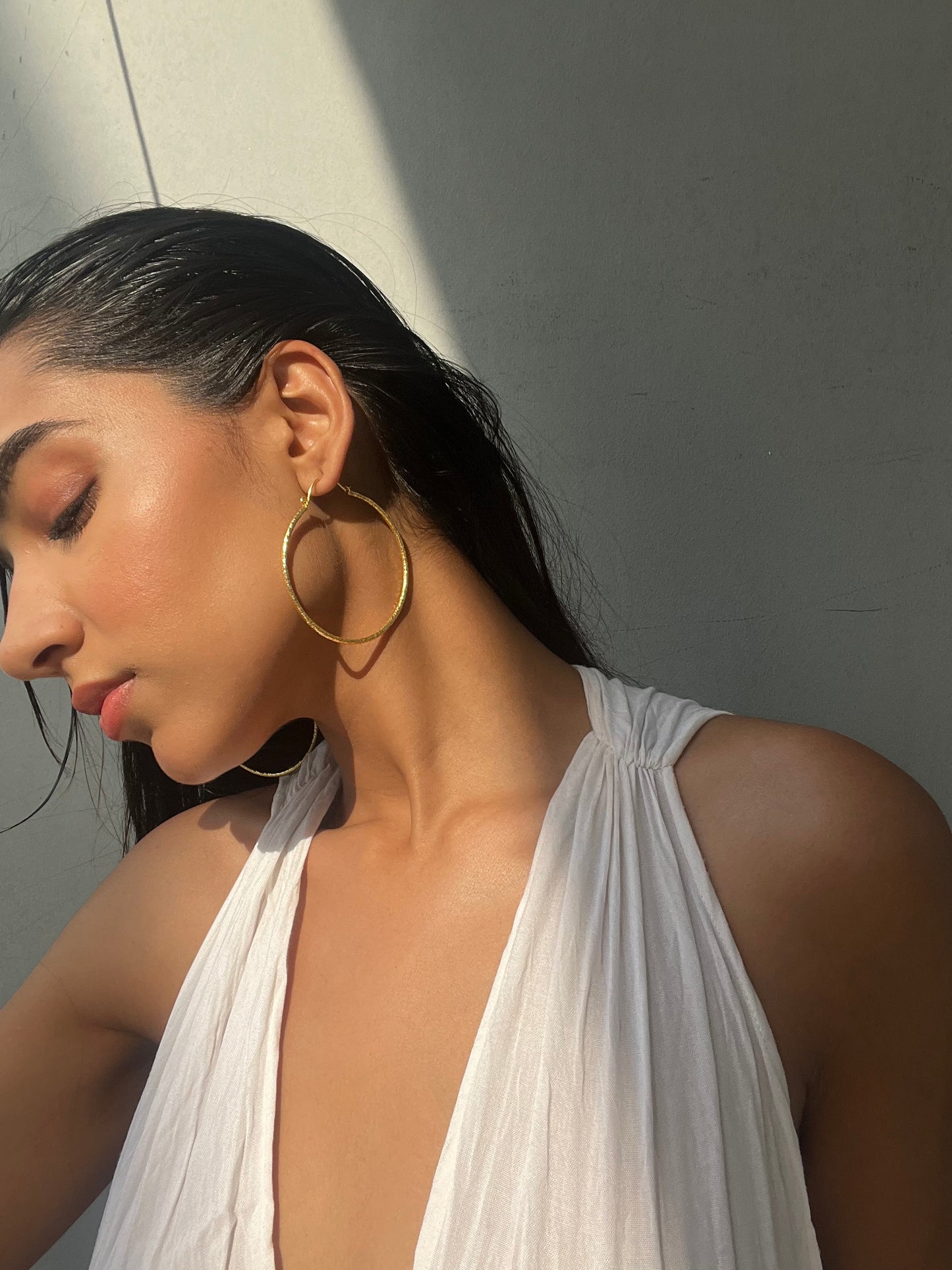 Maxi Lea Hoops - Gold