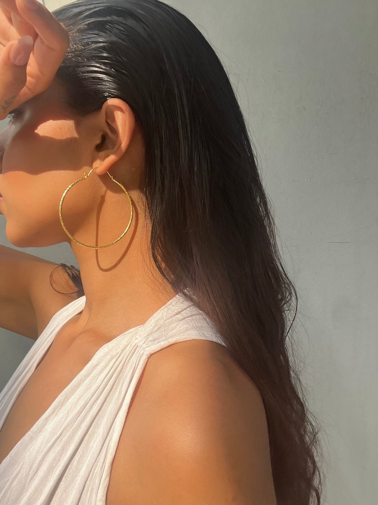 Maxi Lea Hoops - Gold