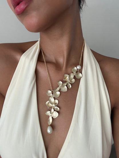 Aura Petal Necklace