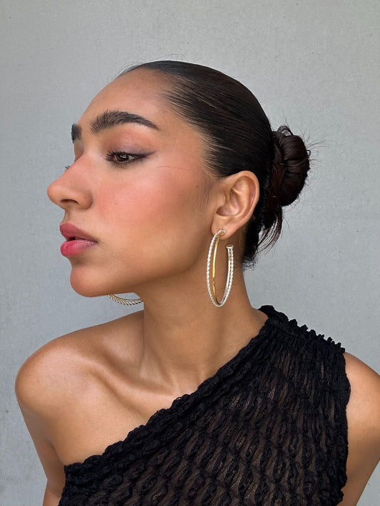 Bali - Two Layered Hoops