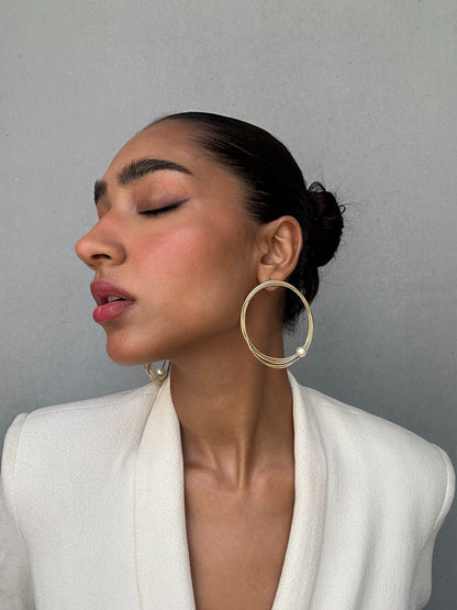 Cosmo Spiral Earrings