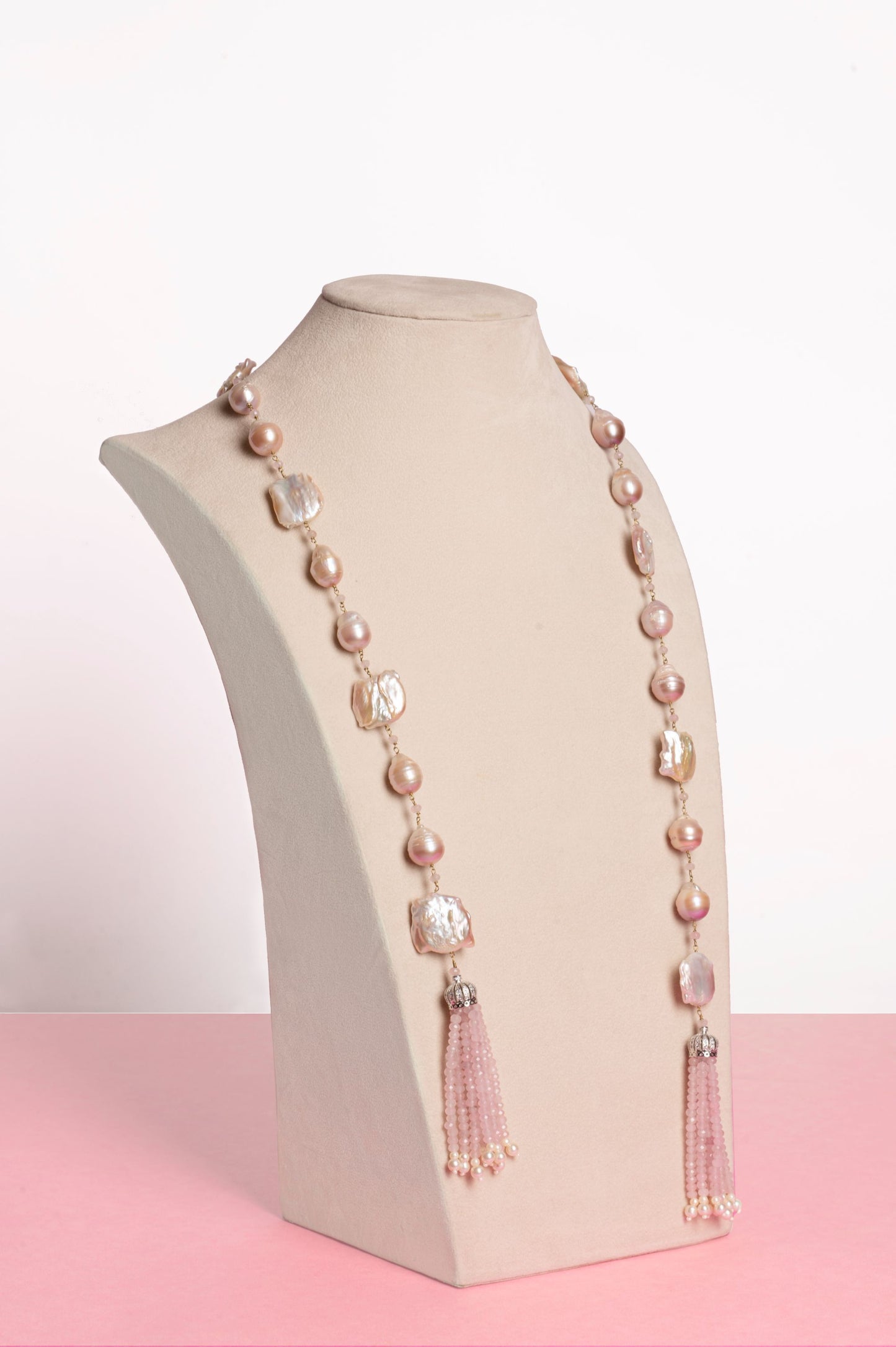Lariat - Pastel Pink