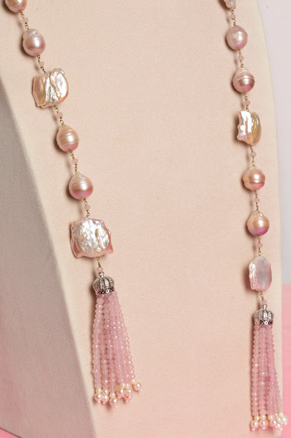 Lariat - Pastel Pink