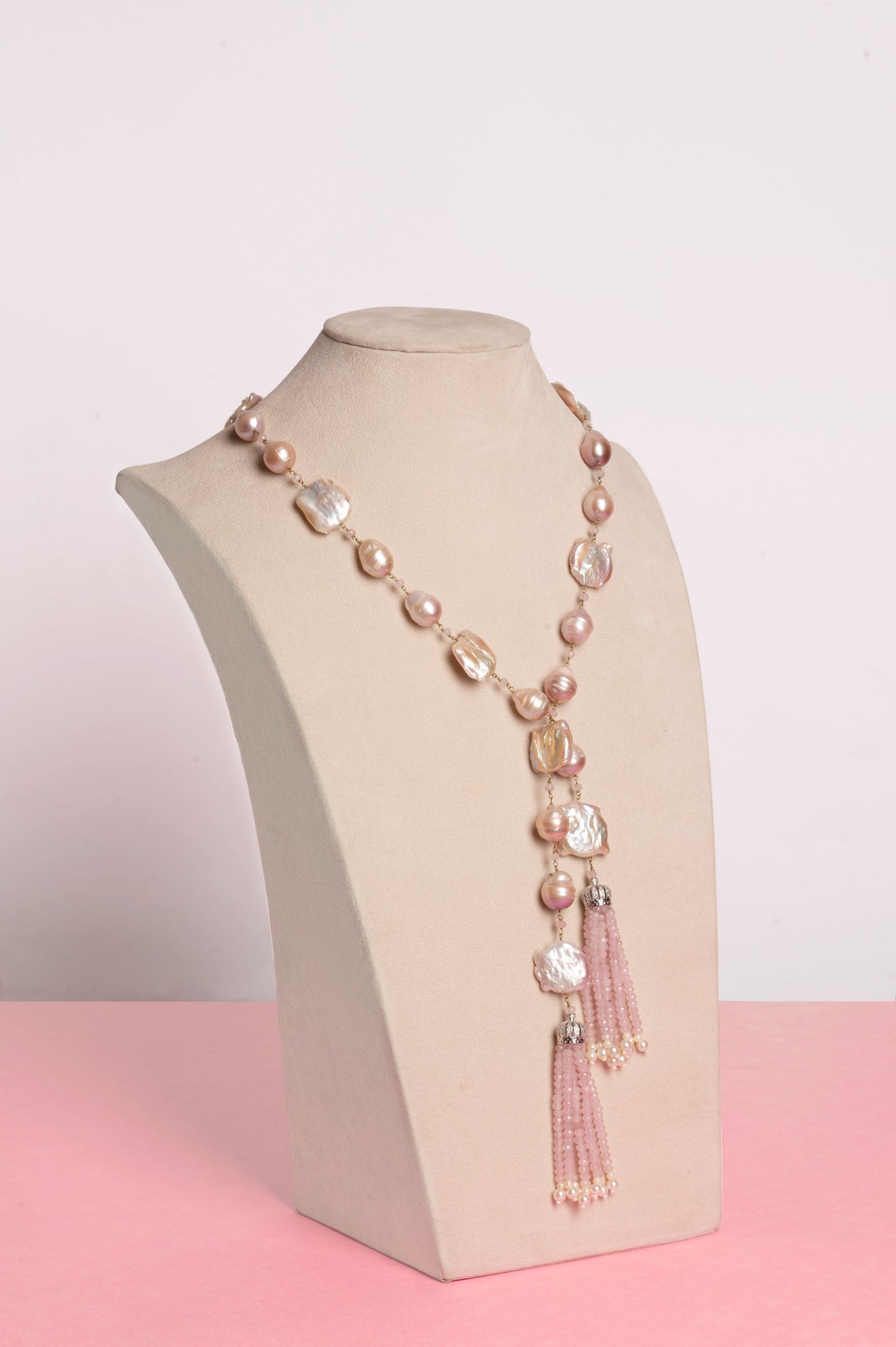 Lariat - Pastel Pink