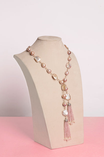 Lariat - Pastel Pink