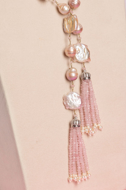 Lariat - Pastel Pink