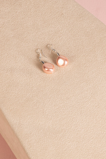 Baroque Pearl Necklace - Pink