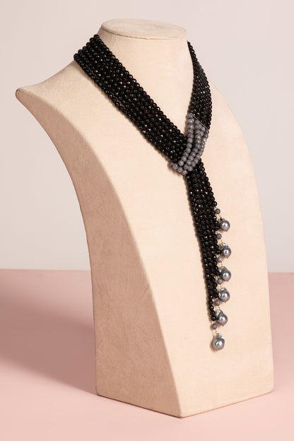 Black Onyx and Grey Baroque