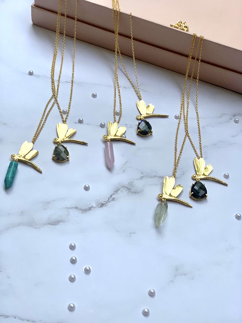 Single Dragonfly Necklace