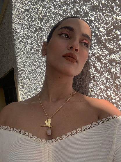 Single Dragonfly Necklace