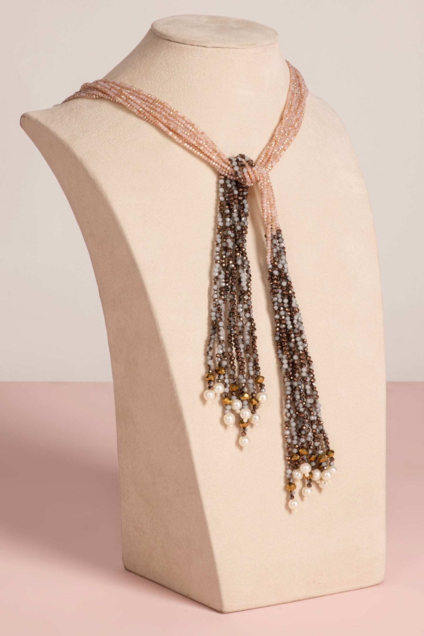 Lariat - Shaded Pink and Grey