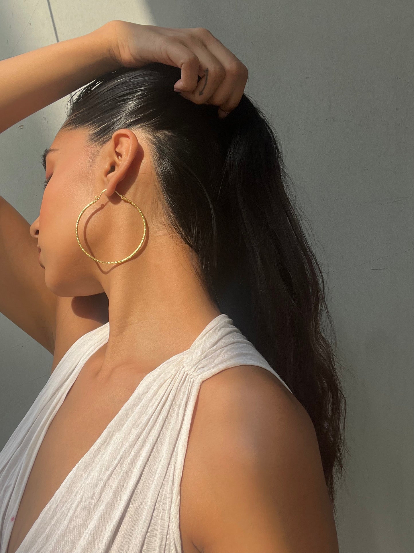 Maxi Lea Hoops - Gold