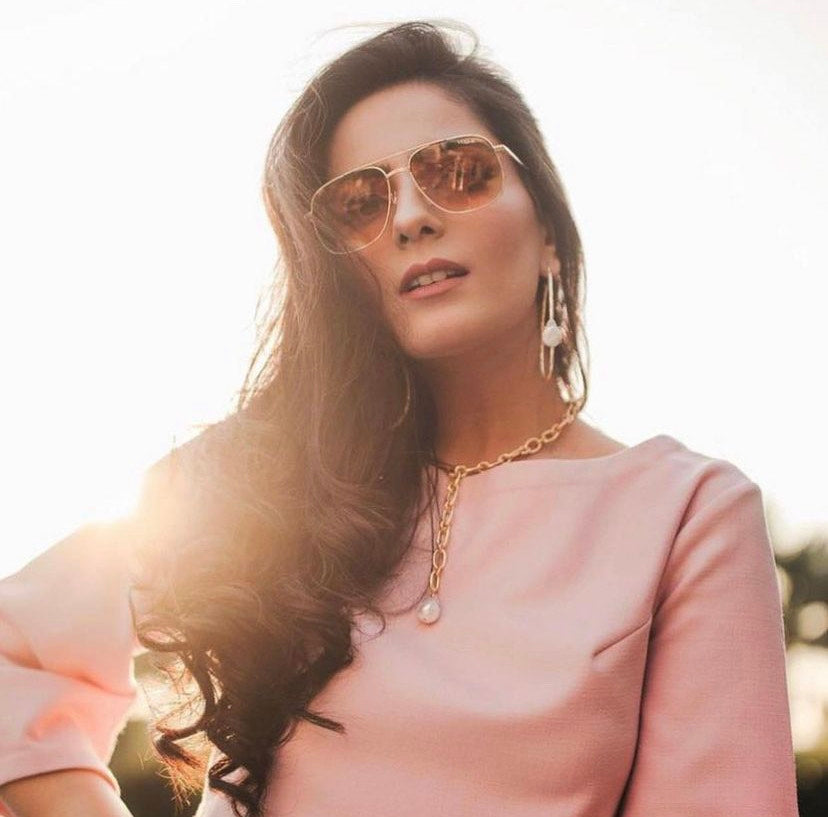 Mia hoops in oval - Gold II