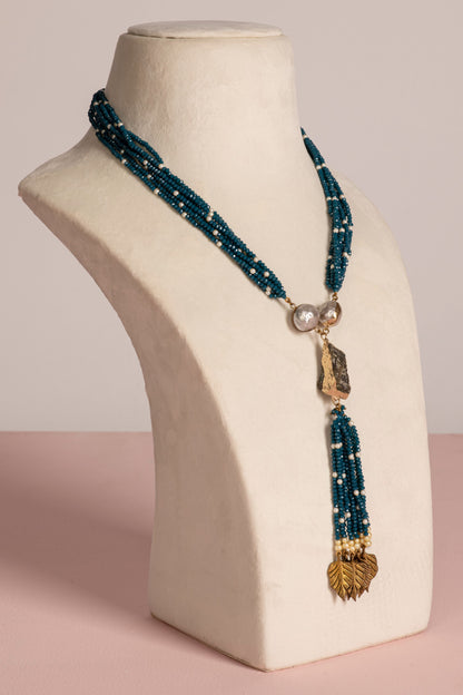 Uncut Quartz Necklace