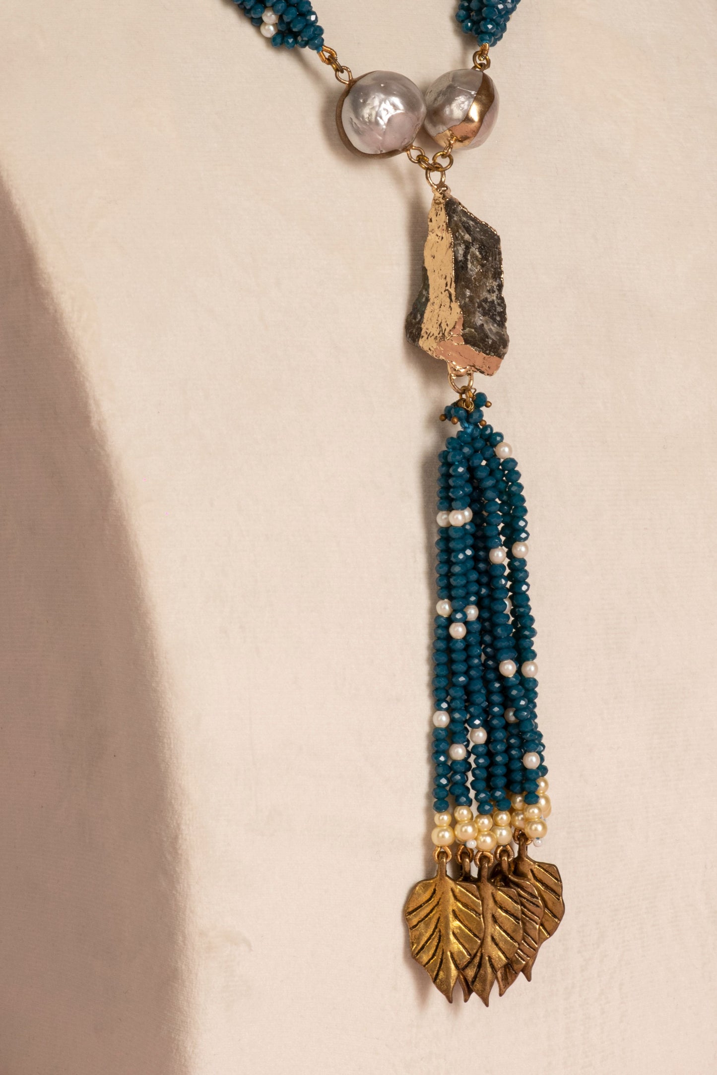 Uncut Quartz Necklace